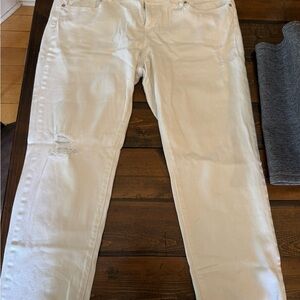 GAP Women's White Jeans